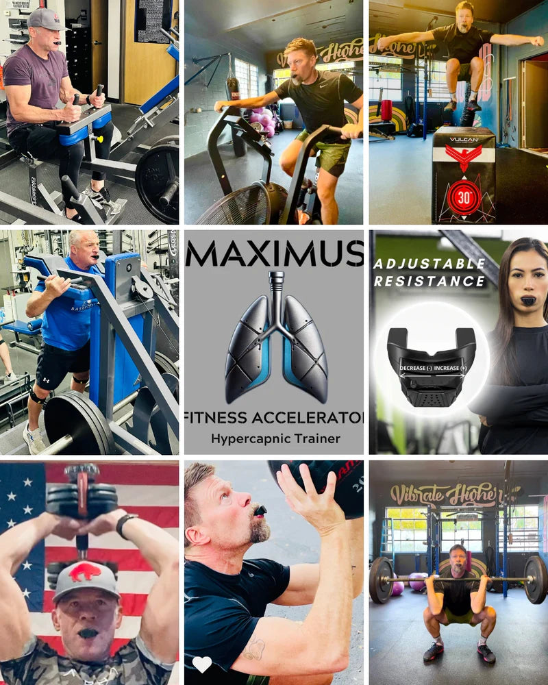 MAXIMUS Fitness Accelerator Hypercapnic Training Device