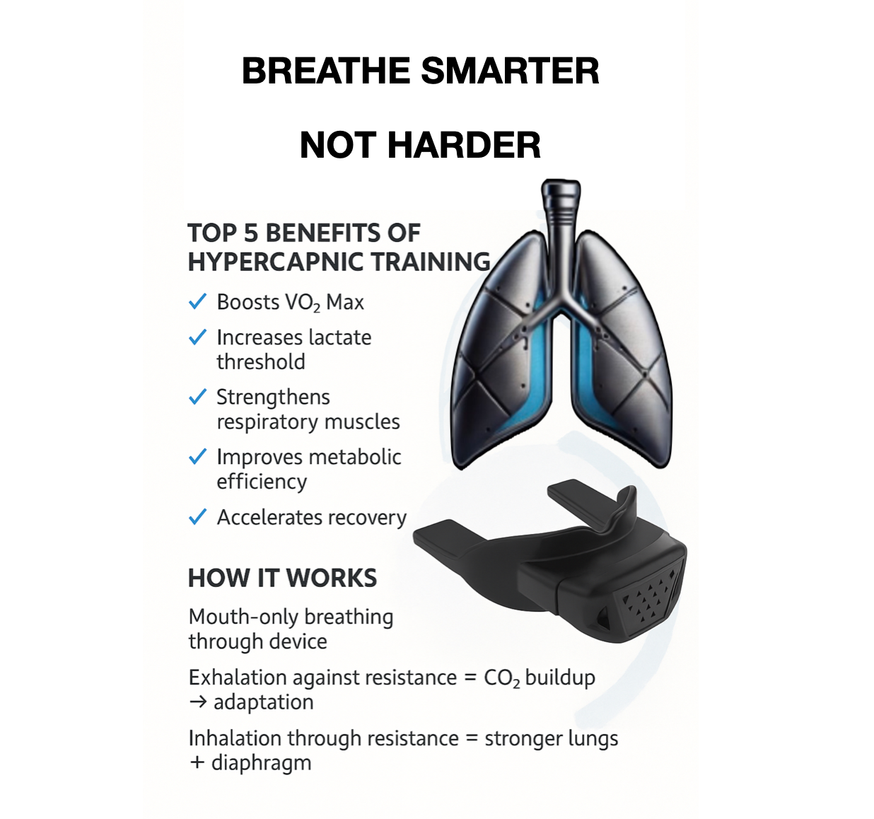 What's a Hypercapnic Training Device? How Does it Work? – MAXIMUS